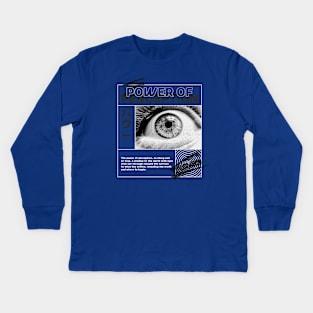 Perception Eyes Eye Truth Kids Long Sleeve T-Shirt